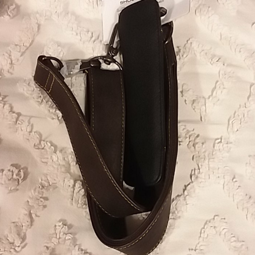Replacement brown leather crossbody strap